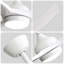Ventilateur de plafond blanc moderne de 52 pouces avec lumière DEL de 18 W et moteur à courant continu réversible silencieux à 3 pales ABS-835065423-835065421