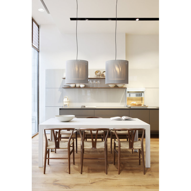 Moaré LM, 31.8" H x 32.4" W x 32.4" D, White/Gray