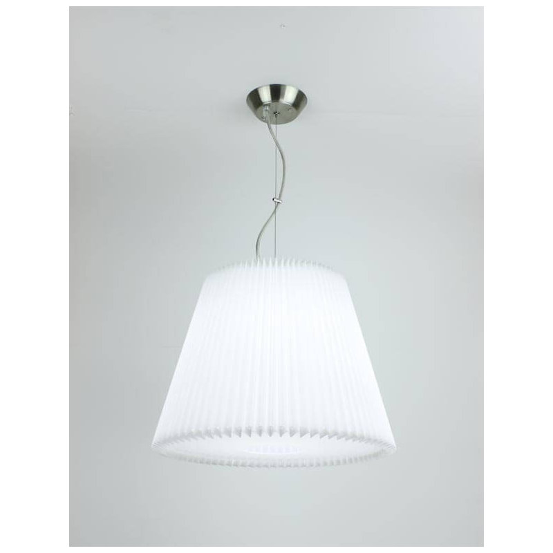 Luminaire suspendu 1 lumière à cône simple