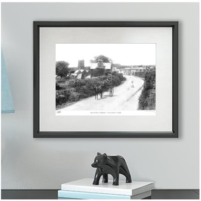 Milton Abbot, Village 1908 by Francis Frith - Single Picture Frame Print