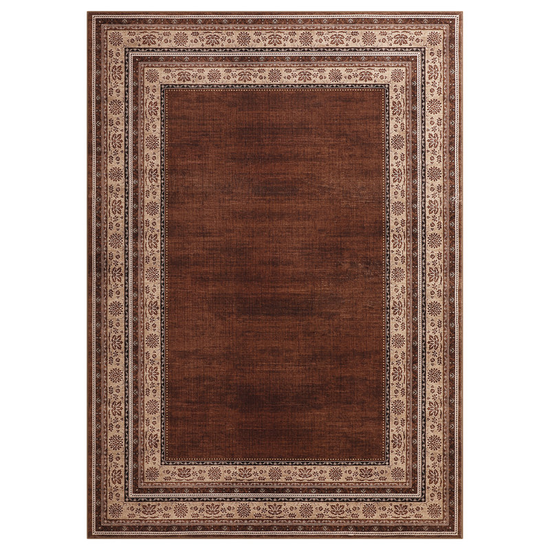 Washable Rugs for Living Room Abstract Area Rug Neutral Rugs Non Slip Carpet for Bedroom Nursery Dining Room Office Playroom