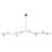 Mull 10 - Light Dimmable Modern Linear Chandelier-888870573