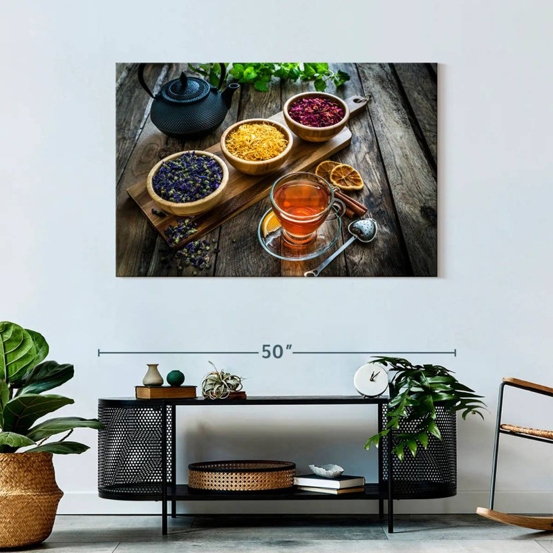 Yarlin Kitchen Herbs And Spices, 30" H x 45" W