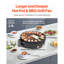 Hot Pot avec gril 1800W 2-en-1 électrique sans fumée pour 2 à 8 personnes