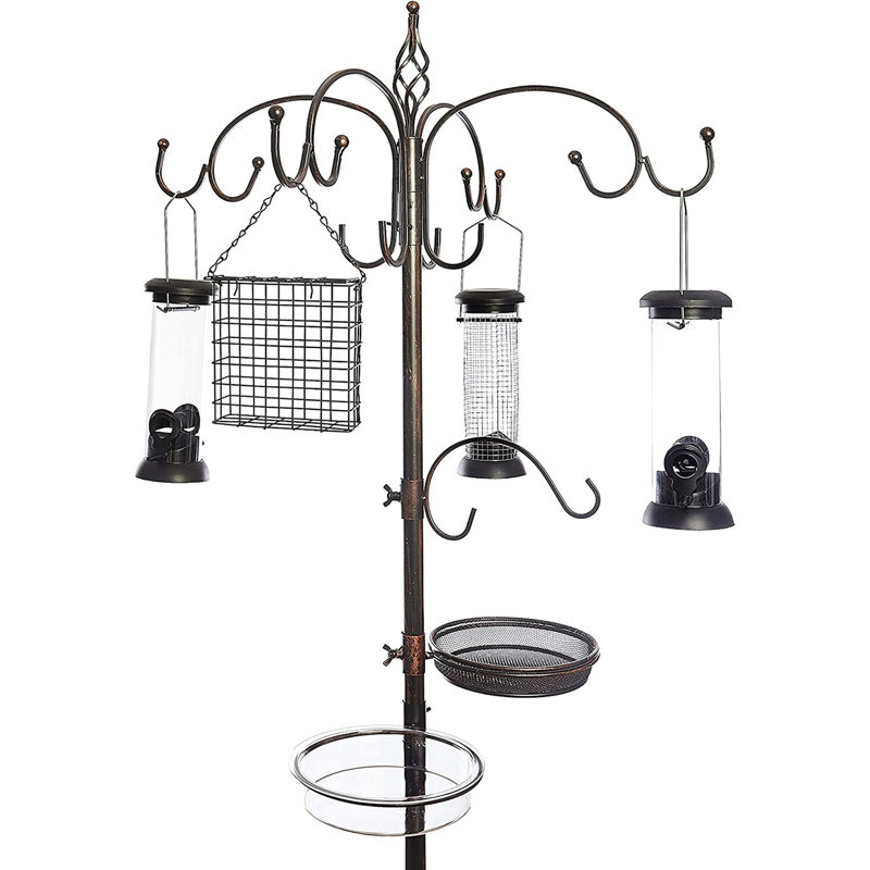 Ardyth Metal Pole Feeding Station