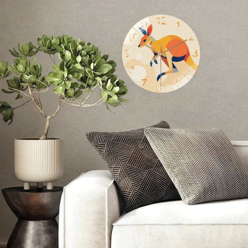 Horloge murale Kangaroo