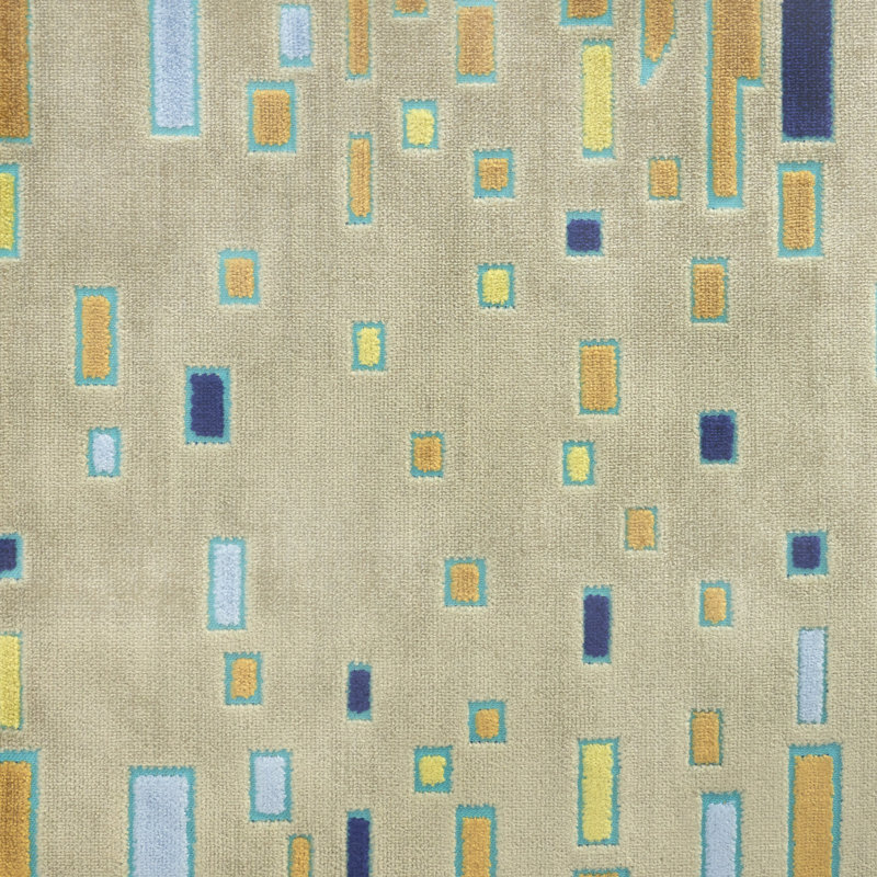 Wilshire High Society Cut Velvet Upholstery Fabric, Seashore