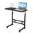  Side Table Mobile Standing Desk Adjustable Height Portable Laptop Table, Tv Tray Computer Workstation Sofa Bed Table For Home Office, Desktop 23.7" L X 15.8" W-859699263