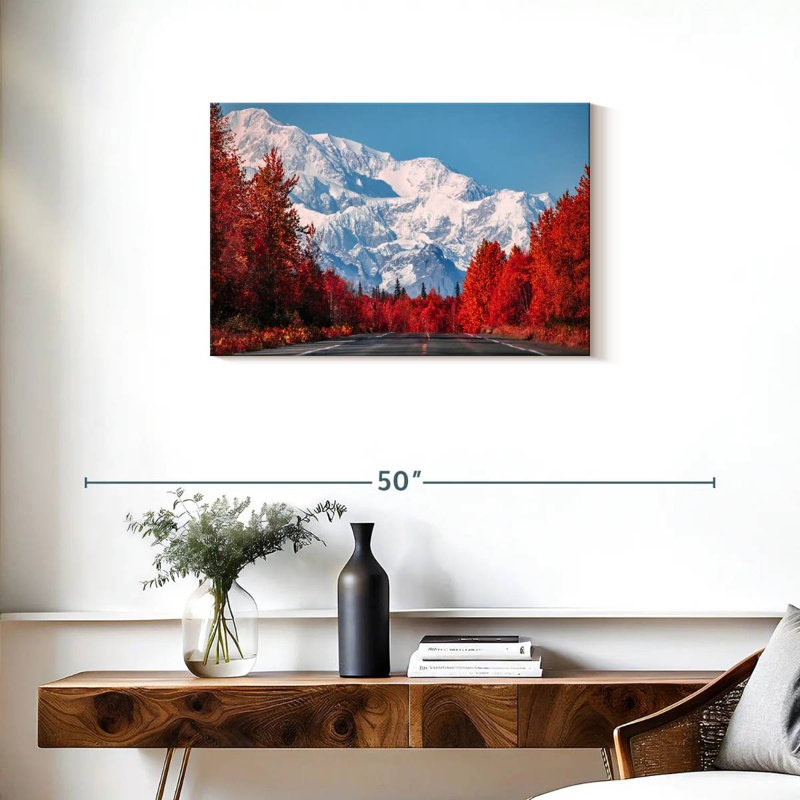 Alvord Autumn Trees In Denali, 20" H x 30" W