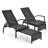 Candiace Outdoor Metal Single chaise