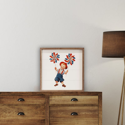 Single Picture Frame Print On Wood