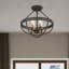 Plafonnier semi-encastré 4 lumières 15,75 po