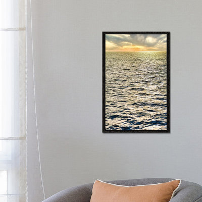 Sunset Waters 1 Piece Wall Art on Canvas