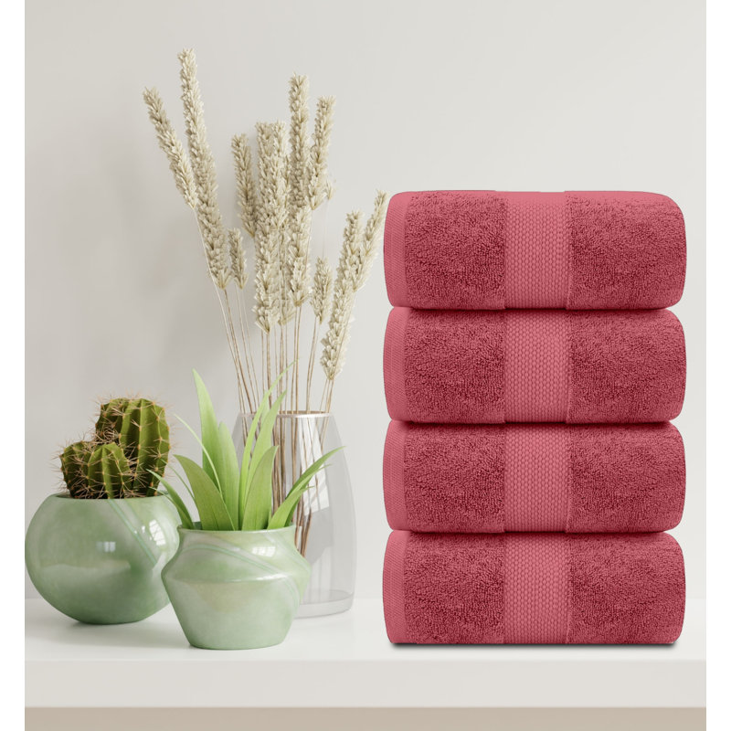 Serviette de bain 100% coton Aldercy, Bourgogne