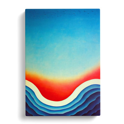 Abstract Beach Vol.2 - Wrapped Canvas