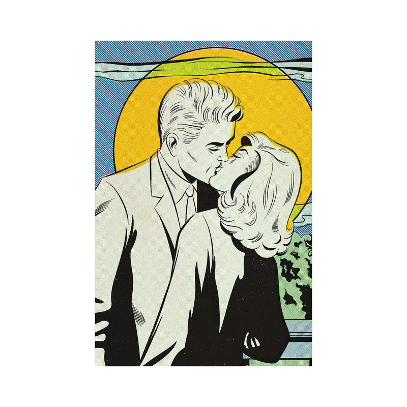 Moon by Joseph McDermott - Print on Canvas, Wrapped Canvas, 101.6 cm H x 66.04 cm W x 1.91 cm D