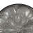 Vello Decorative Metal Tray, Wood Handles, Antique Gray Iron 28 Inch