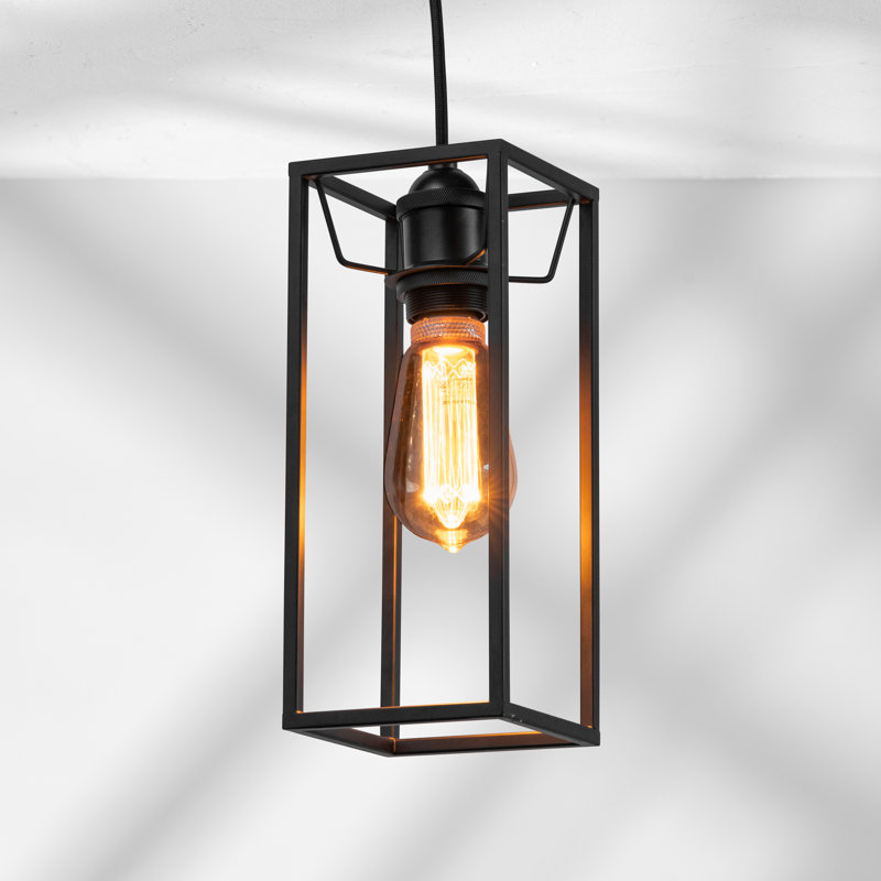 1 - Light Satin Black Pendant