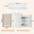 Kassady Recessed & Surface LED Lighted Bathroom Medicine Cabinet, 3-Color, 2 Outlets, Defog Mirror-31061368-23864978