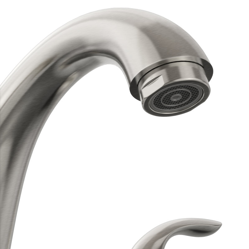 Widespread 2-handle Bathroom Faucet with Drain Assembly