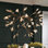 Lustre spoutnik 45 lumières à DEL (3000K) or rose, luminaire suspendu en acier inoxydable à hauteur réglable, homologué ETL