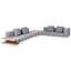 Nhya 5 - Person Garden Lounge Set with Cushions-218407790