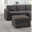 Ensemble modulaire d'angle contemporain 5 pièces