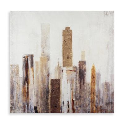 Abstract Earthy Tones Tablecloth - Indoor/Outdoor Home Decor