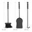 Newtowne Iron Fireplace Tool Set-357952383
