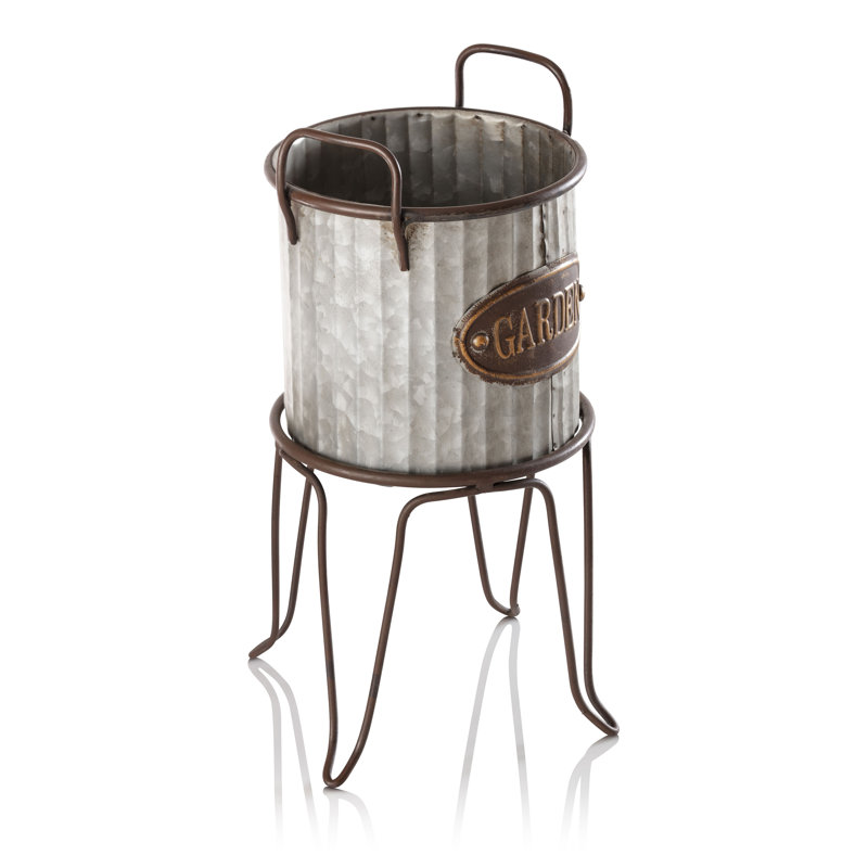 Metal Pot Planter