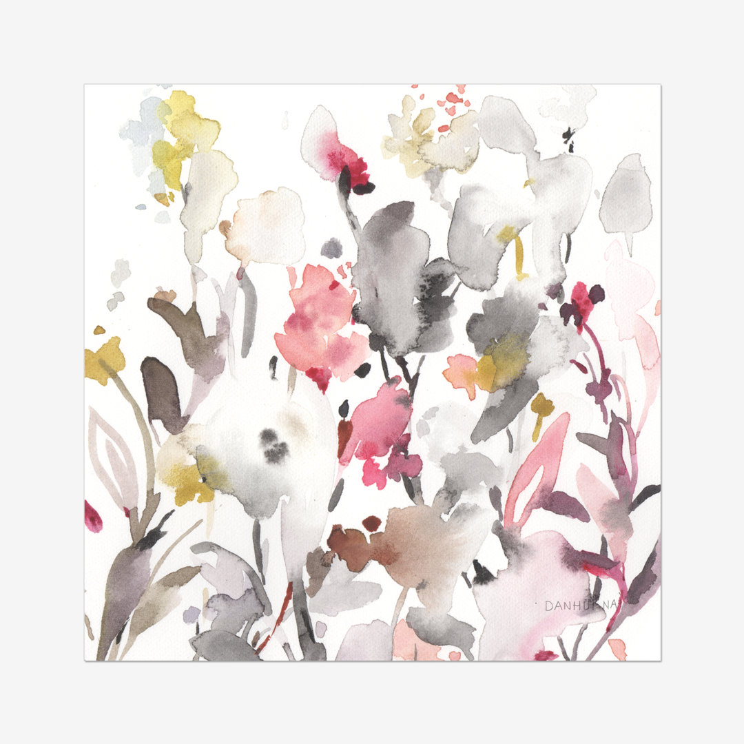 Wandbild Breezy Florals I von Danhui Nai