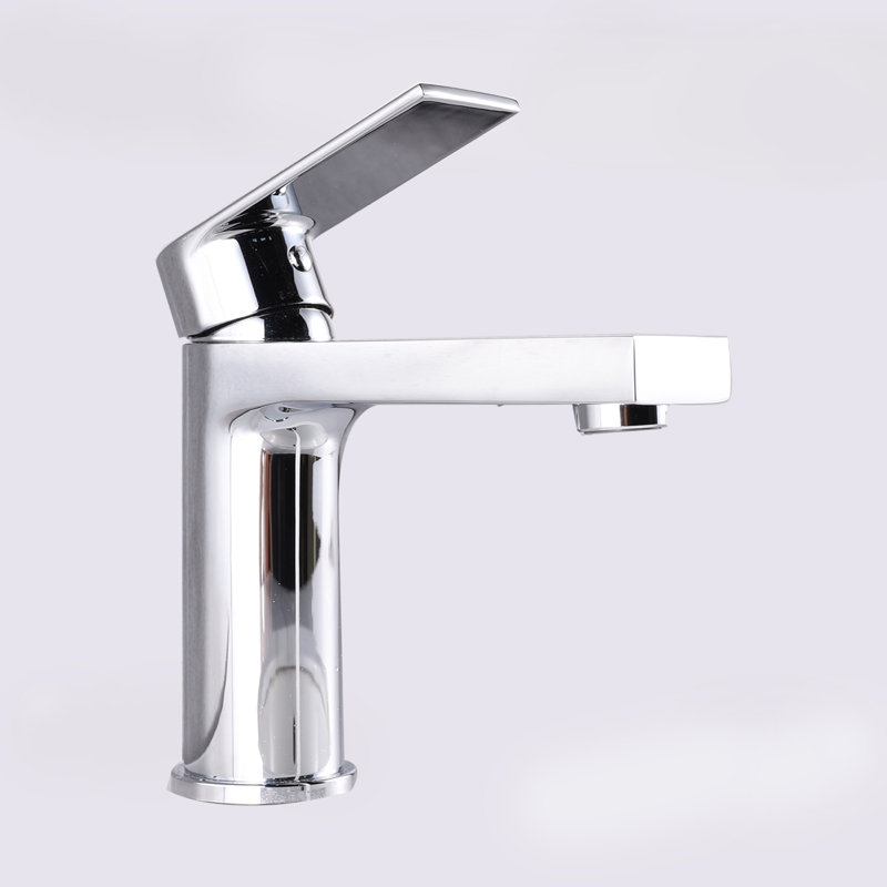 Single-Hole Single-handle Bathroom Faucet, Chrome