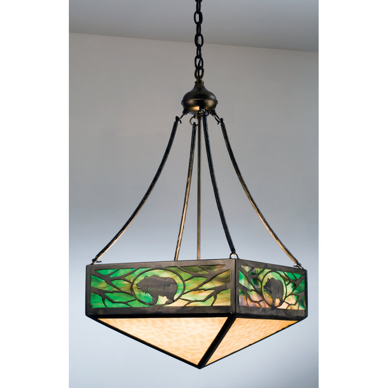 Rustic Lodge 6 - Light Antique Copper Single Pendant