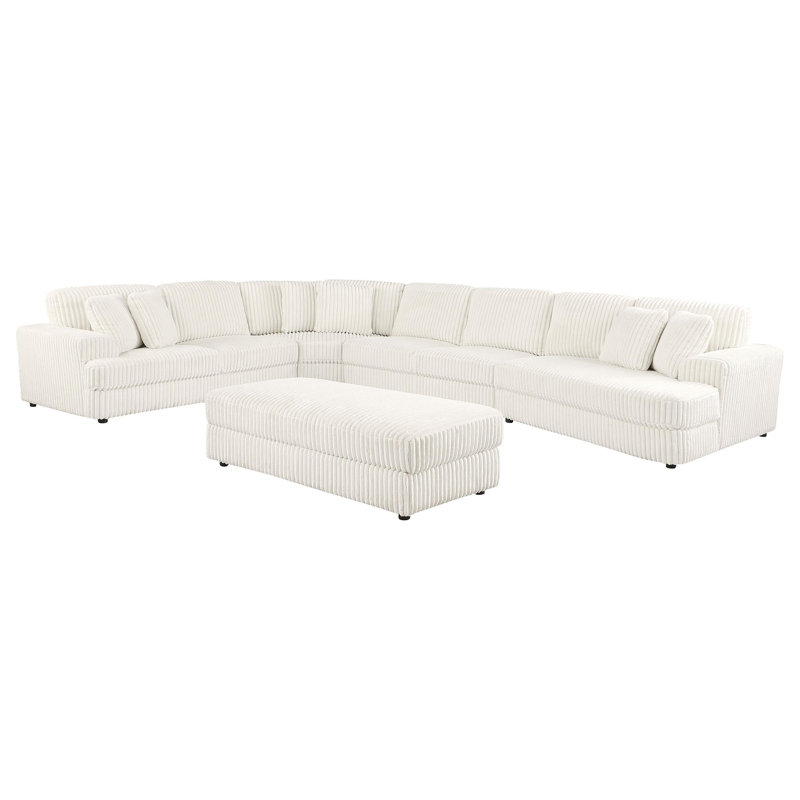 Canapé modulaire rembourré 5 pièces Hollinger