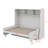 Full Size Murphy Bed With A Desk