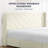 Bed Frame with Headboard and 3 Storage Drawers, Upholstered Platform Bed with Charging Station, Steel Slat Support, No Box Spring Needed, Easy Assembly-951042913-951042924