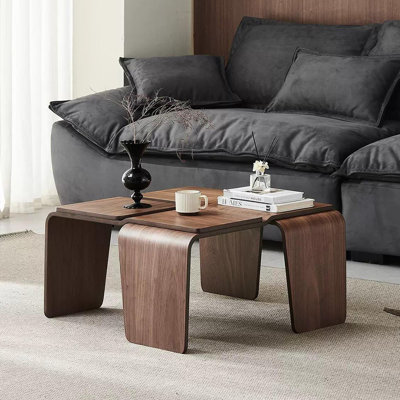 Solid wood exquisite creative simple tea table