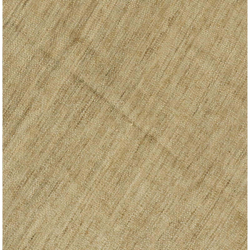 Tapis en jute tissé à la main Ayda Dakeria, Rond 6 pi
