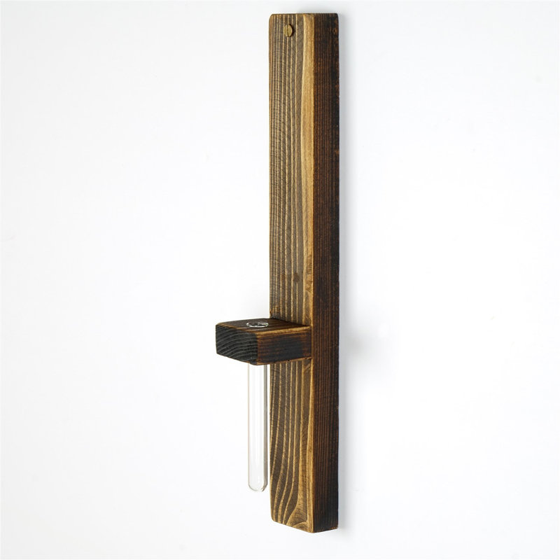 Colesen Premium Wall Shelf, Walnut Finish, 11.8 x 1.6 x 2.4 inches | 100% Plywood Construction, Thickness: 0.8 inches | Stylish Storage Solution for Living Room, Kitchen, & Office | Durable and Elegant Design