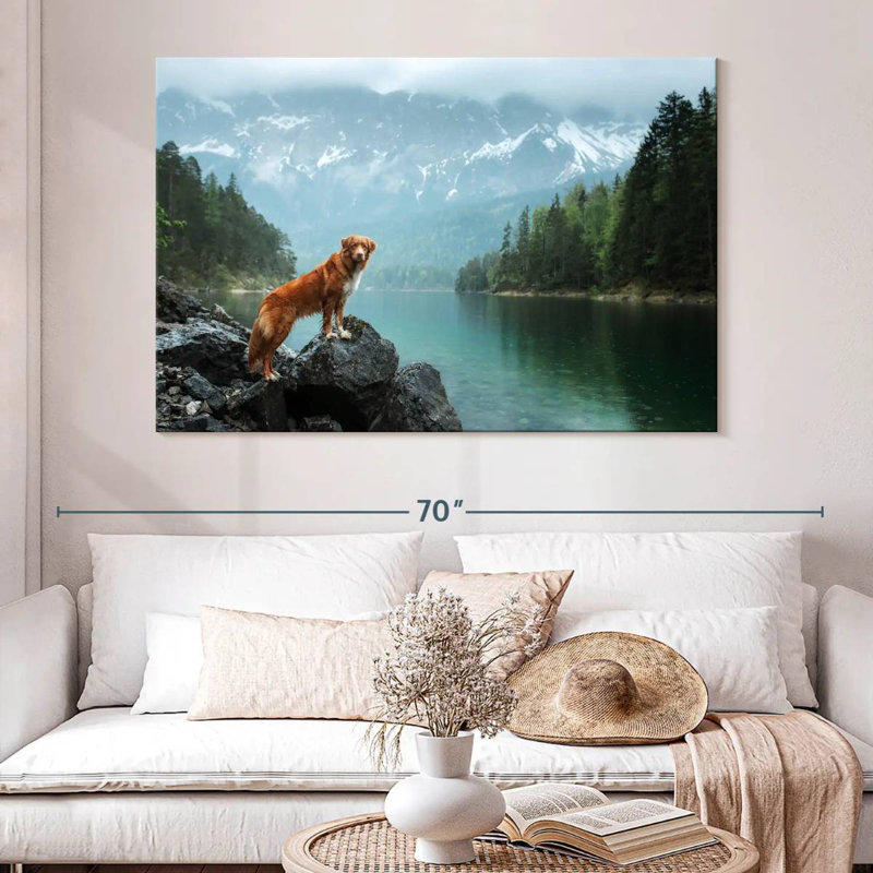 Brampt Nova Scotia Retriever, 34" H x 51" W