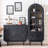 Black Solid Wood Display Cases