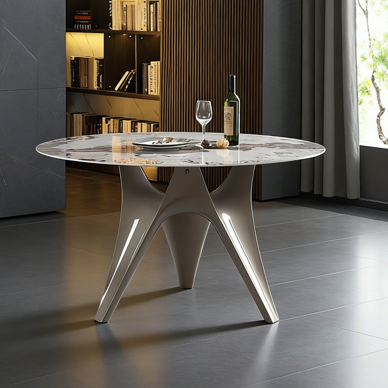 Table de salle à manger simple, H 29,53 po x L 53,15 po x l 53,15 po