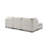 Modern Sectional Sofa,L-Shape Linen Fabric Corner Couch Set With Convertible Ottoman For Living Room, Apartment, Office-52495153