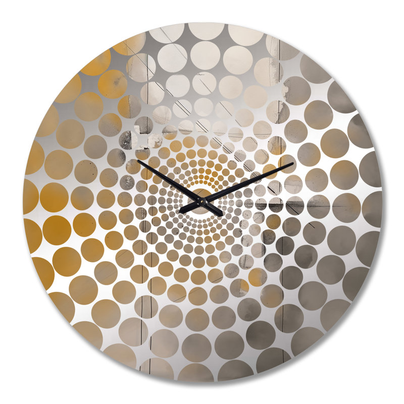 Horloge murale Auzhane - Minimalisme abstrait, Grand