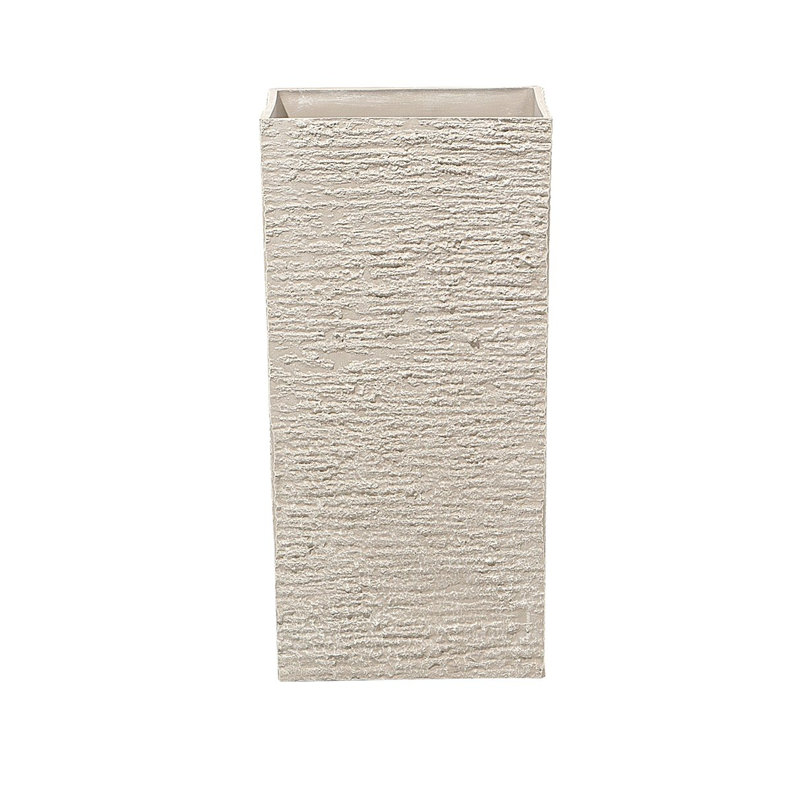 Adelina Pot Planter, Beige, 60 cm H x 30 cm W x 30 cm D