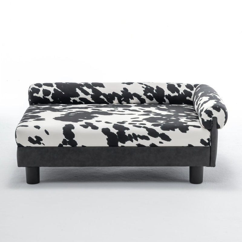 Lit pour chien Malcolm Elegant Rectangle, Cow