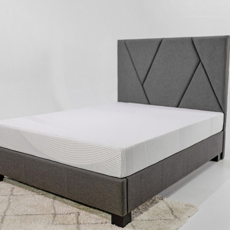 Matelas simple à 3 couches avec mousse de cuivre rafraîchissante pour un confort de sommeil optimal Une nuit réparatrice et confortable