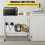 Table de préparation en acier inoxydable Vevor, table de travail robuste de 30 x 24 x 35 pouces avec dosseret, tablette inférieure réglable, capacité de charge de 440 lb