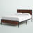 Millbrook Solid Wood Metal Frame Platform Bed with Rectangular Designed Headboard and Under-Bed Storage-1534239695-1534239681