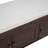 Storage Bench With 3 Shutter-Shaped Doors, Shoe Bench With Removable Cushion And Hidden Storage Space (Espresso)-52919929